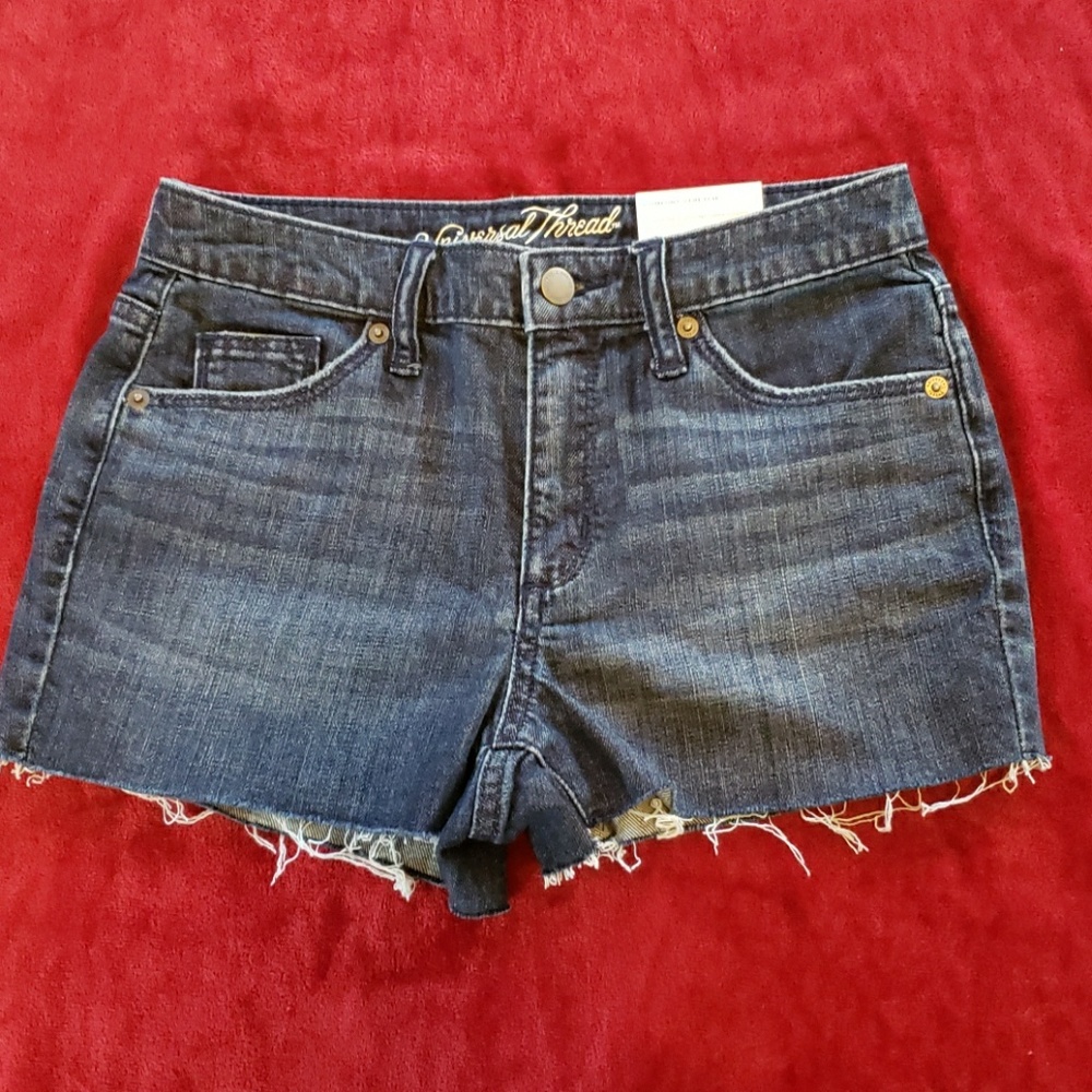 Blue jean shorts size 2